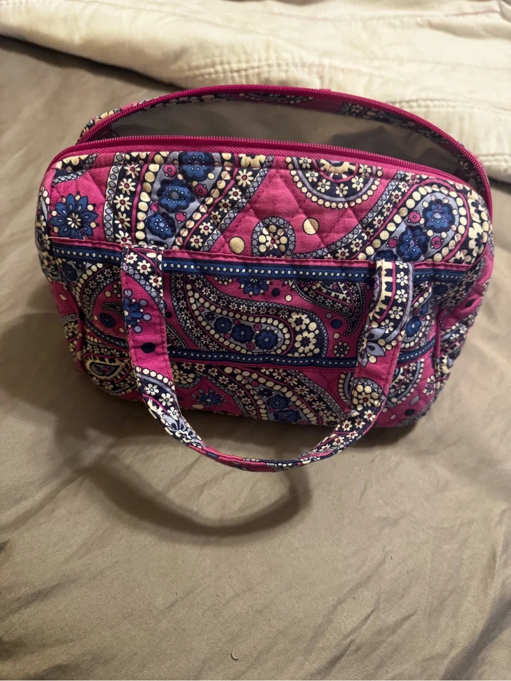 Vera Bradley Travel Cosmetic Bag